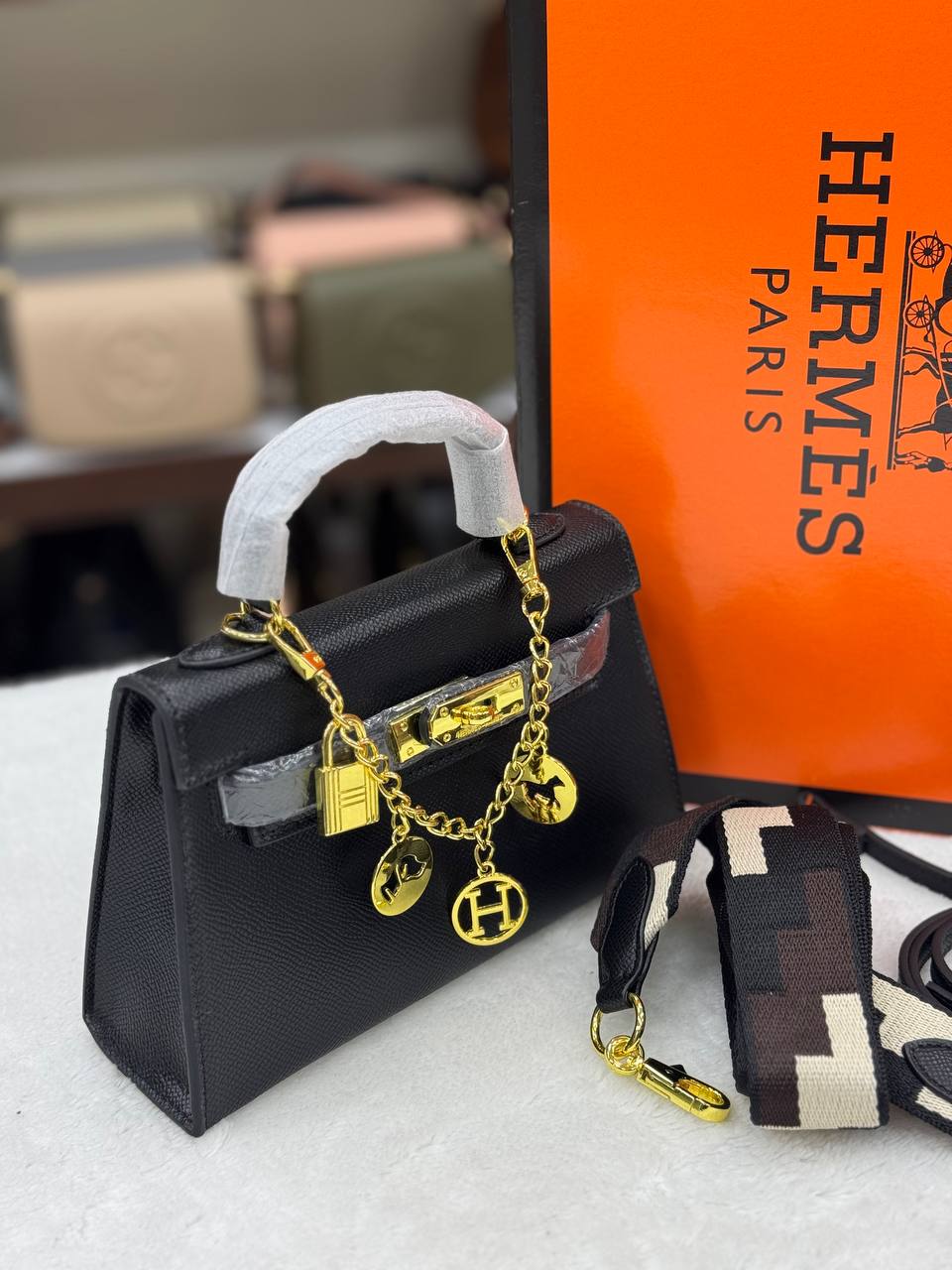 Hermes Kelly Black